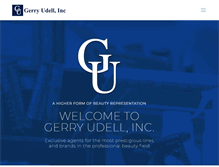 Tablet Screenshot of gerryudell.com